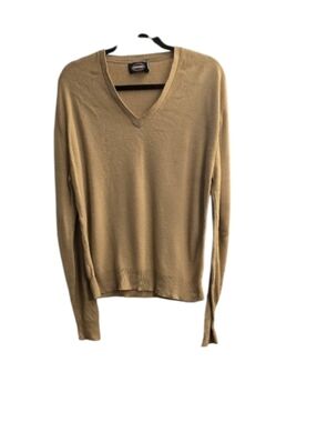 Towncraft  Tan V-neck Sweater, L